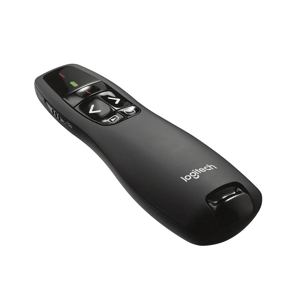 Apresentador Logitech LaserPoint R400 Preto 910-001354