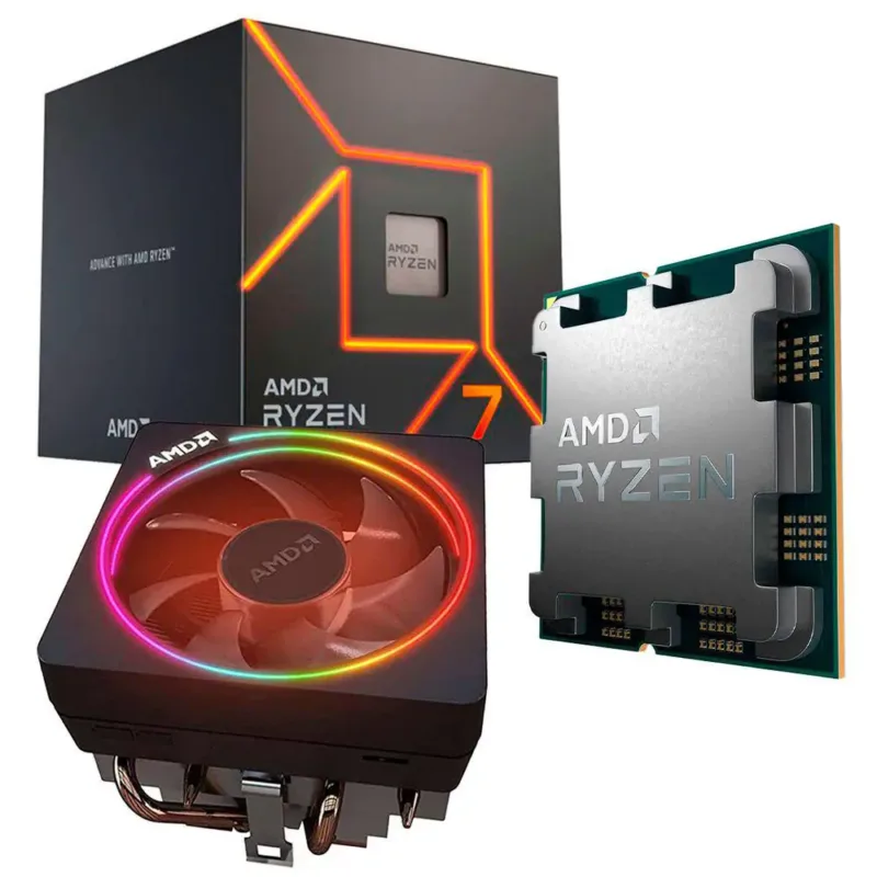 JJ Info - Processador AMD Ryzen 7 7700 AM5 100100000592BOXI