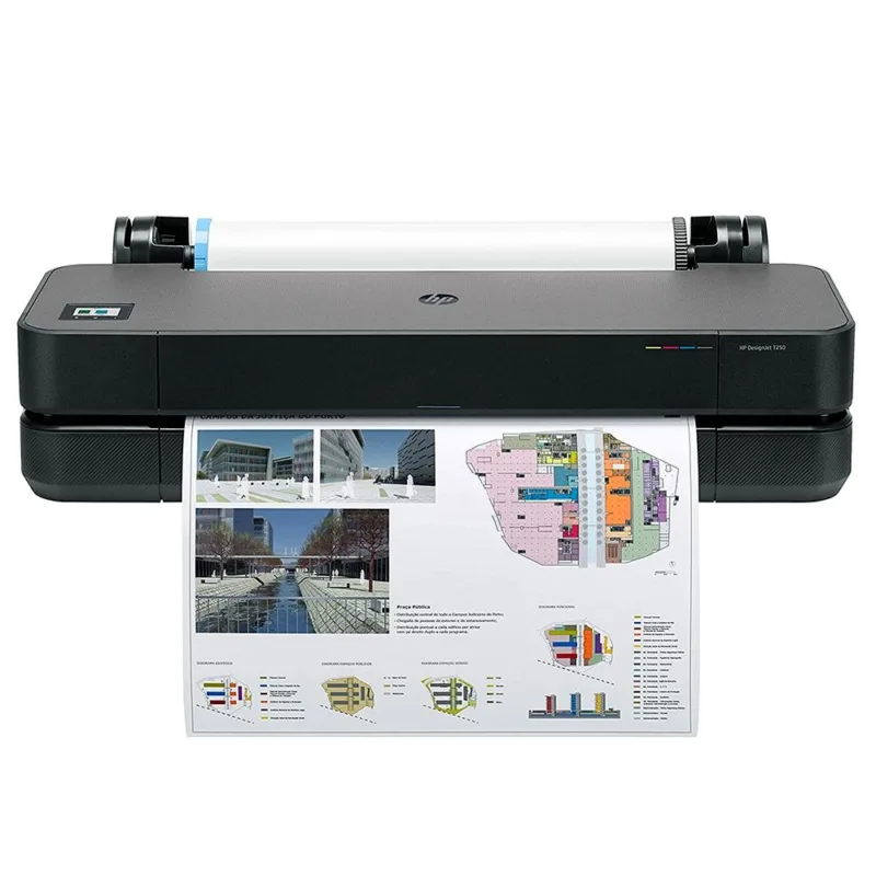 JJ Info - Impressora Plotter HP DesignJet T250 24" 5HB06A#B1K